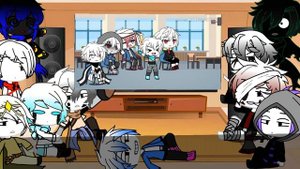 Реакция сансов на ..... // гача клуб //AU