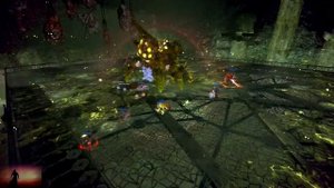 Лаборатория Берна (сложно) прохождение - 1й и 2й боссы. DFHM ninja pov , no ui gameplay