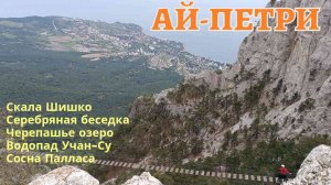 Ай-Петри в Крыму. Между небом и морем. Путешествие из солнечной Ялты