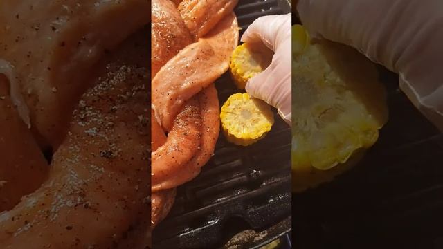 Лосось на гриле/ Salmon grilled #food #cooking #лосось смотреть онлайн