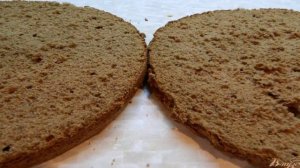 Ягодно-фруктовый торт с шоколадным бисквитом