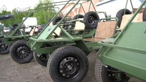 Из Самарской области в зону СВО. Тележки для эвакуации раненых