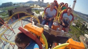 Сочи парк. Аттракцион змей горыныч.