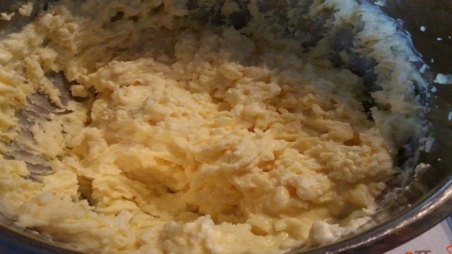 Слоёная запеканка из тыквы и творога