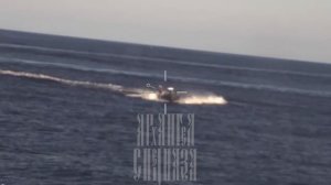 Видео погони нашего боевого катера за зенитными БЭКами ВСУ