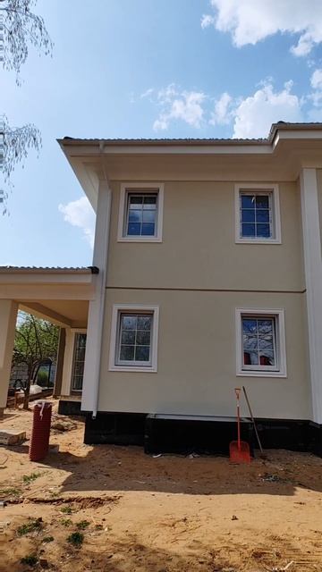 Каркасный дом в классическом стиле  Prefab Kampadom