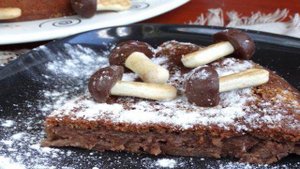 Шоколадный пирог на йогурте