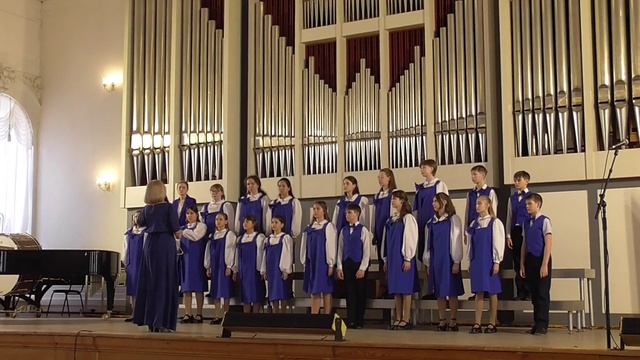 Выступление хора Мелодия Детской школы искусств р.п. Новые Бурасы в СГК им. Л. Собинова