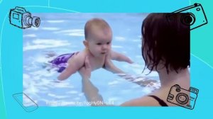 С добрым утром, малыши! - Покажи класс - Прикольные видео с маленькими и юными пловцами