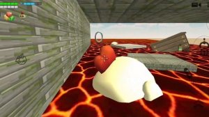 бегу от монстра