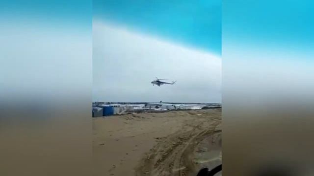 Жёсткая посадка Ми-26 на Ямале