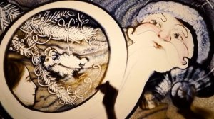 Песочная Анимация. Песочное Шоу. Новый Год. Катерина Барсукова.