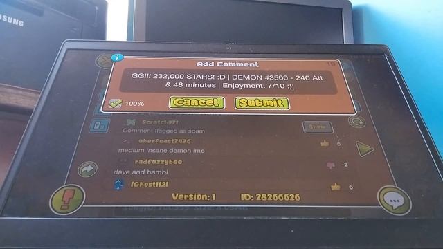 3500 ДЕМОНОВDelirium by Vlacc - Крутой хард демон из 2.0 Тройное достижение  Geometry Das