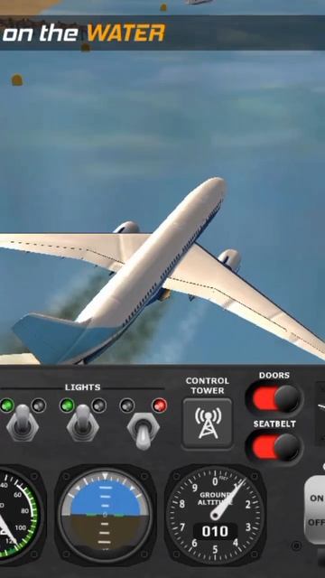 Удачная посадка Боинга777 на воду