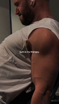 gym is my therapy.