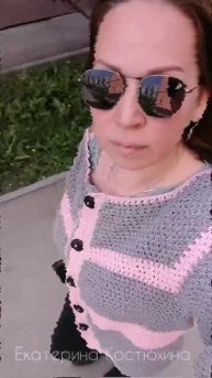 На мне КАРДИГАН "Летний вечер". Приобрести МК в Пдф формате можно по ссылке в коментариях
