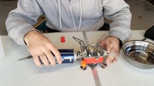 Портативная газовая горелка. Мини обзор.