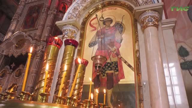 В Самаре волжское казачье войско получило крест-мощевик в день памяти Георгия Победоносца