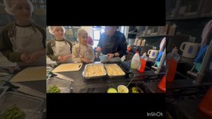 Готовим грушевый пирог с камамбером из теста фило .