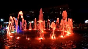 ПЕНЗА. ВЕЧЕРНИЙ ФОНТАН В ЦЕНТРЕ ГОРОДА ⛲ ❤️