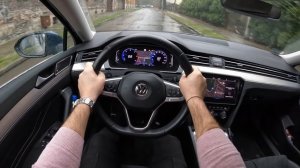 Volkswagen Passat B8 2019 [2.0 л. TDI 150 л.с.] POV Test Drive