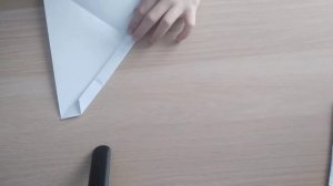 Как сделать самолет "Пчелку" из бумаги.