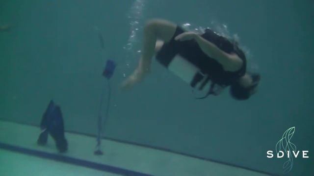 Большая компания и их погружение в бассейне;) смотреть онлайн