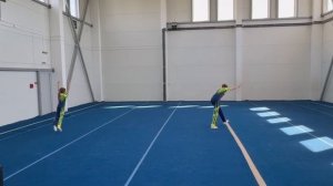 МП 1 спортивный, Дьячков Кирилл - Сергиенко Роман, КСШОР, Балансовое упражнение