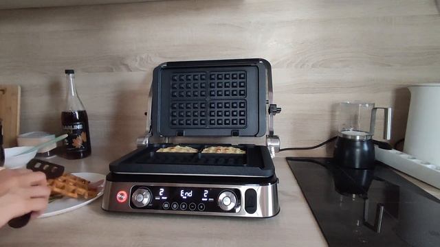 Braun MultiGrill 9 pro. бельгийские вафли на гриле