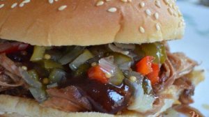 Тушеная свинина  барбекю