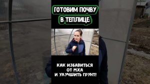 🌿 Готовим почву в теплице: как избавиться от мхов и ул