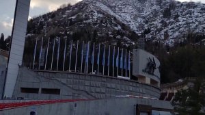 Алмаата, город среди гор.