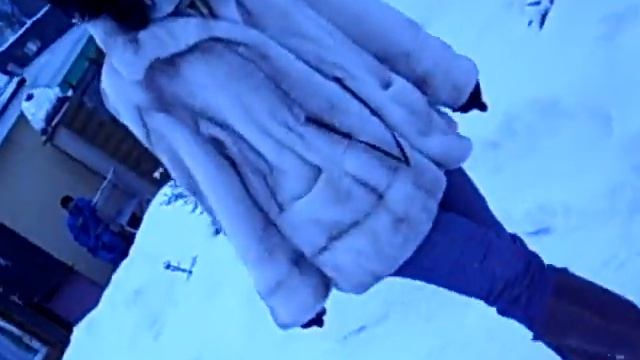 Белка танцует по снежной дорожке смотреть онлайн