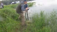 Ловля карпа в Нагульном пруду Раменского рыбхоза