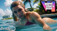 GTA VI - ВТОРОЙ ТРЕЙЛЕР | Трейлер 2 GTA 6 | Второй трейлер ГТА 6