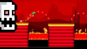 Прохождение 1 уровня в игре геометрия дэш сабзироу