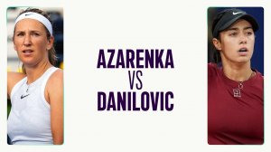 23.04.2025. Виктория Азаренко - Ольга Данилович. WTA 1000 Madrid. Victoria Azarenka - Olga Danilović