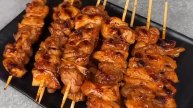 Шашлычок «Хули-хули»...🥩🍢😋 Рецепт в описании ✍️