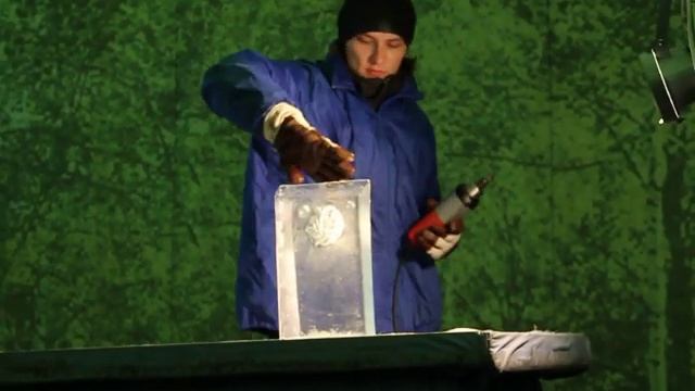 Мастер клас по созданию ледяных скульптур