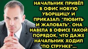 Начальник привёл в офис новую уборщицу и приказал "любить и жаловать". Она навела в офисе такой...