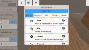 Я сделал главное меню в n-space