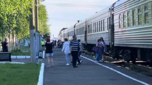 Поезд Воркута Новороссийск, посадка на ст. Инта и мини