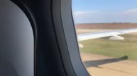 Краснодар Аэропорт посадка самолёта АПЛОДИСМЕНТЫ