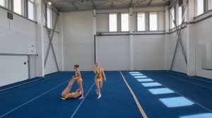 ТР 1 спортивный, Хаванская - Лушиц - Малахова, МАУДО ДТДиМ, Балансовое упражнение