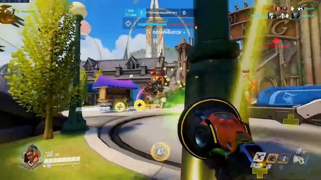 Overwatch: Season 15. One yaer Pers Гендзи_Ханзо-Люсио