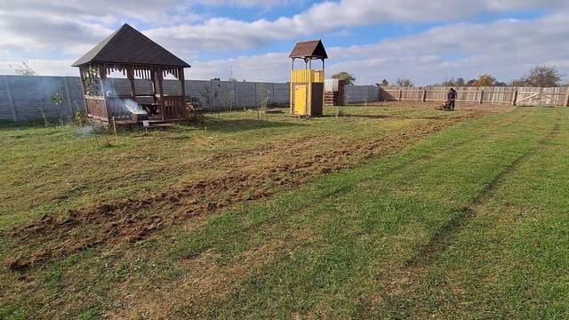 Подготовка техники и дискование участка