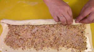 🍪 Как испечь печенье с грецким орехом из слоеного тес