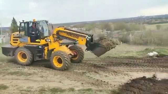 FORLOAD Т2500 / работа с грунтом #87056465456 #automobile #телескопичес? смотреть онлайн