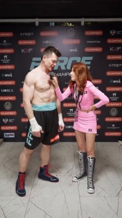интервью после боя на "Голых кулаках"!