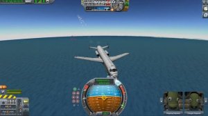 как посадить самолёт на острова в kerbal space program